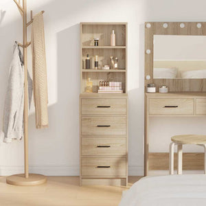 Highboard Sonoma Δρυς 40 x 41 x 135 εκ. Επεξεργασμένο Ξύλο