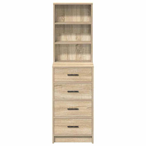 Highboard Sonoma Δρυς 40 x 41 x 135 εκ. Επεξεργασμένο Ξύλο