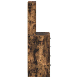 Highboard Καπνιστή δρυς 40 x 41 x 135 εκ. Επεξεργασμένο Ξύλο