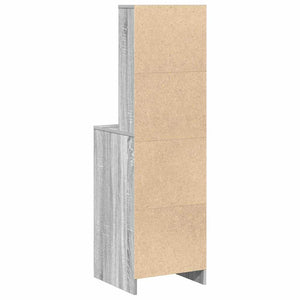 Highboard Γκρι sonoma 40 x 41 x 135 εκ. Επεξεργασμένο ξύλο - Pakobazaar