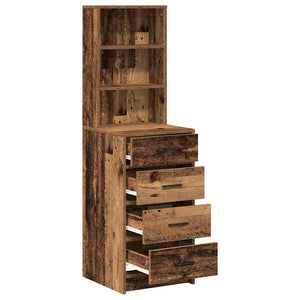Highboard Παλαιό ξύλο 40 x 41 x 135 εκ. Επεξεργασμένο Ξύλο