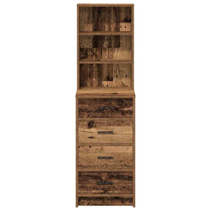 Highboard Παλαιό ξύλο 40 x 41 x 135 εκ. Επεξεργασμένο Ξύλο