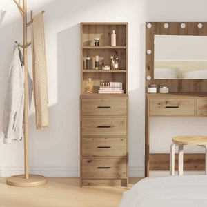 Highboard artisan δρυς 40 x 41 x 135 εκ. Επεξεργασμένο Ξύλο
