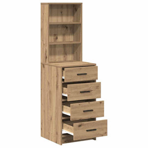 Highboard artisan δρυς 40 x 41 x 135 εκ. Επεξεργασμένο Ξύλο