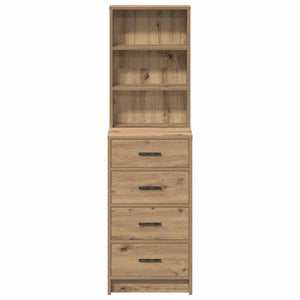 Highboard artisan δρυς 40 x 41 x 135 εκ. Επεξεργασμένο Ξύλο