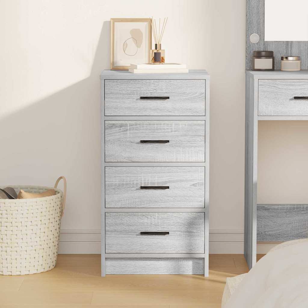 Πλαϊνό γραφείο Γκρι sonoma 40 x 41 x 75 εκ Επεξεργασμένο ξύλο