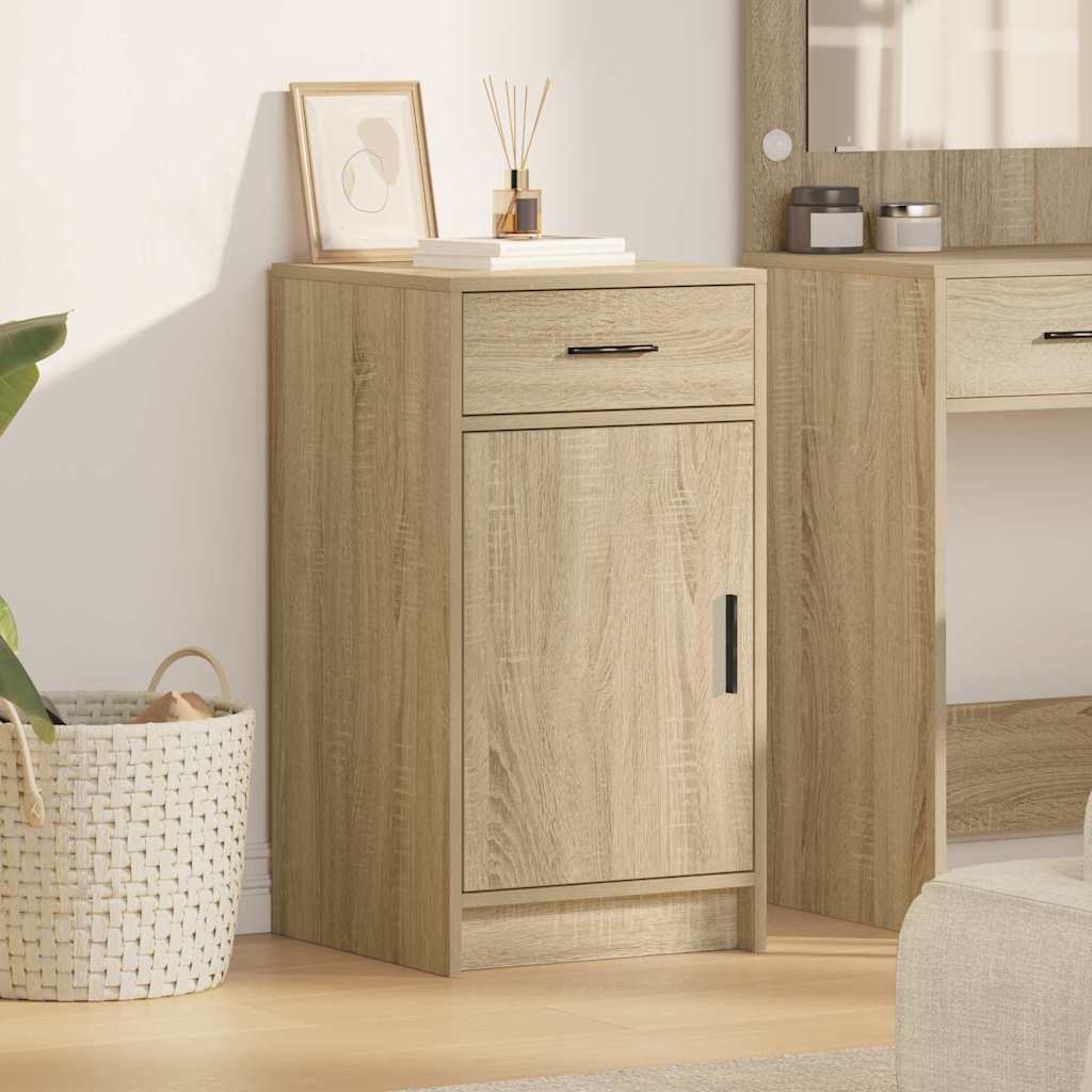 Πλαϊνό γραφείο Δρύς Sonoma 40 x 40.5 x 75 εκ Επεξεργασμένο ξύλο - Pakobazaar