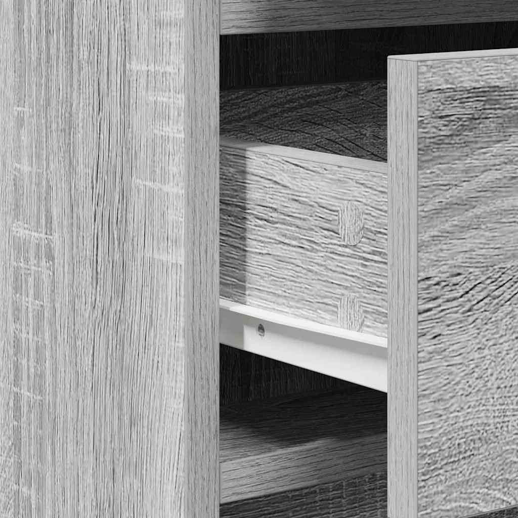 Πλαϊνό γραφείο με συρτάρι Γκρίζο Σονομα 40 x 40.5 x 75 εκ