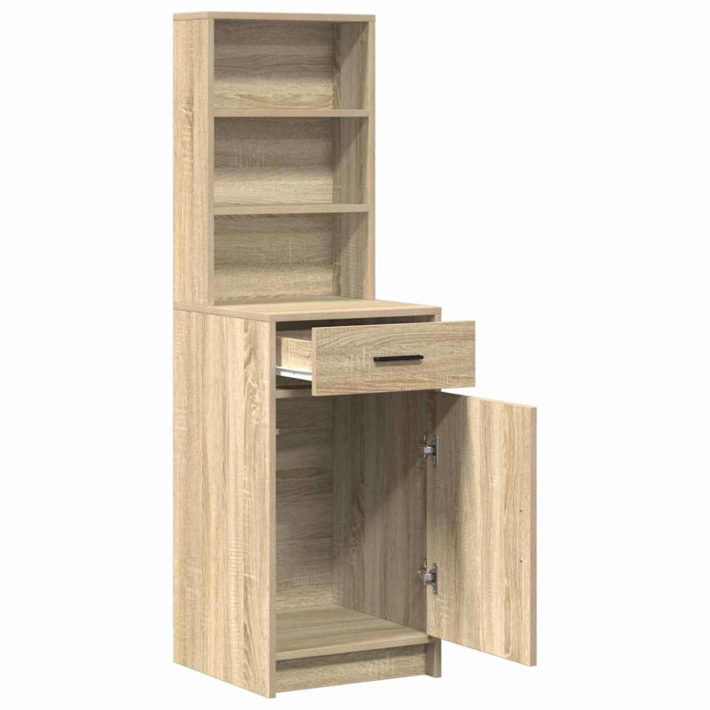 Highboard Δρύς Sonoma 40 x 40,5 x 135 εκ. Επεξεργασμένο ξύλο - Pakobazaar