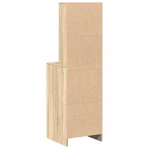 Highboard Δρύς Sonoma 40 x 40,5 x 135 εκ. Επεξεργασμένο ξύλο - Pakobazaar