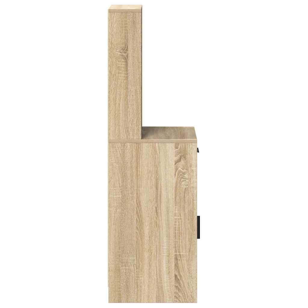 Highboard Δρύς Sonoma 40 x 40,5 x 135 εκ. Επεξεργασμένο ξύλο - Pakobazaar