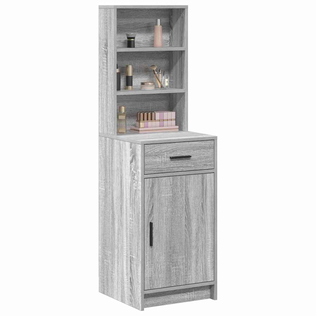 Highboard Γκρίζο Σονομα 40 x 40,5 x 135 εκ. Επεξεργασμένο ξύλο - Pakobazaar
