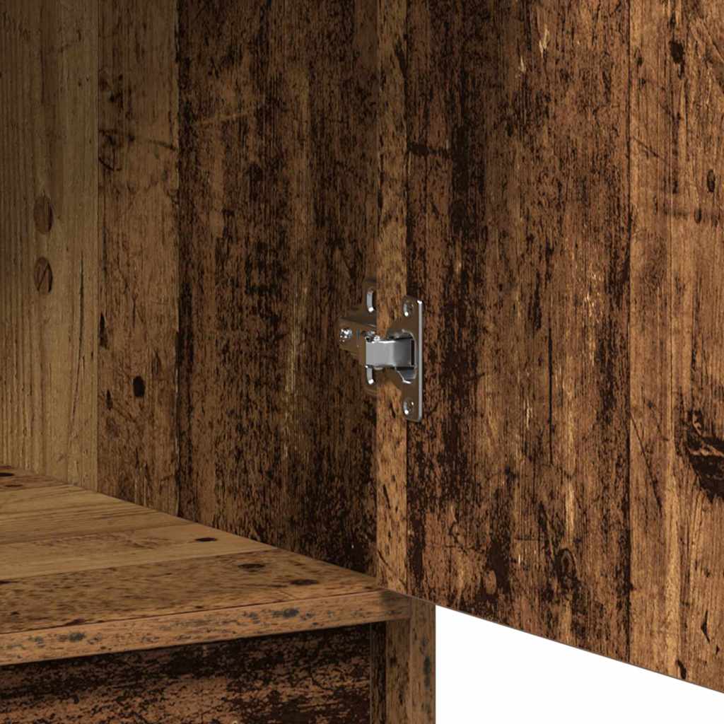 Highboard Παλιό ξύλο 40 x 40,5 x 135 εκ. Επεξεργασμένο ξύλο