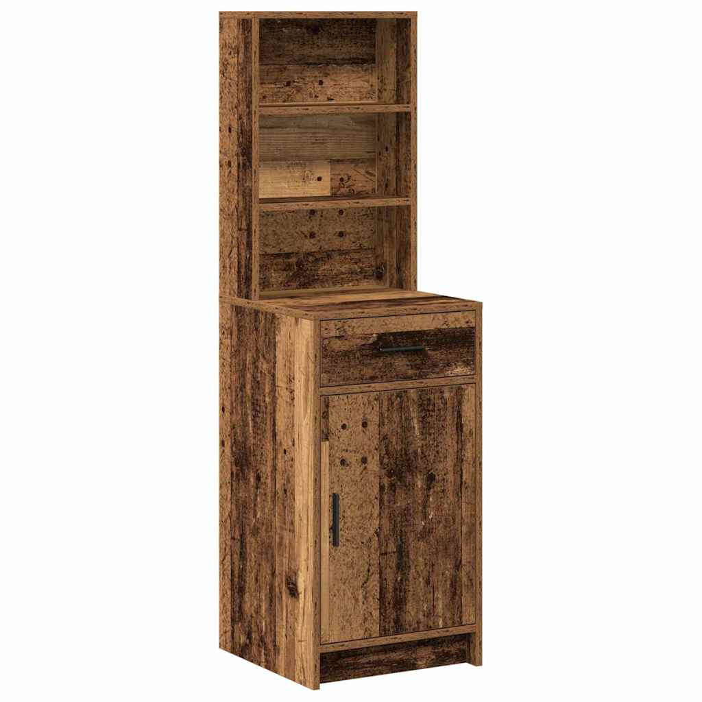Highboard Παλιό ξύλο 40 x 40,5 x 135 εκ. Επεξεργασμένο ξύλο