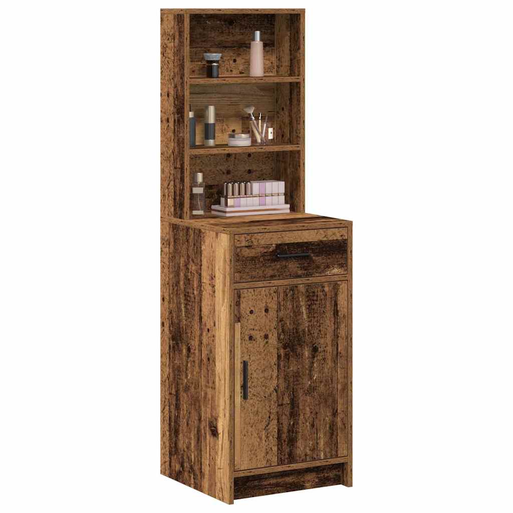 Highboard Παλιό ξύλο 40 x 40,5 x 135 εκ. Επεξεργασμένο ξύλο