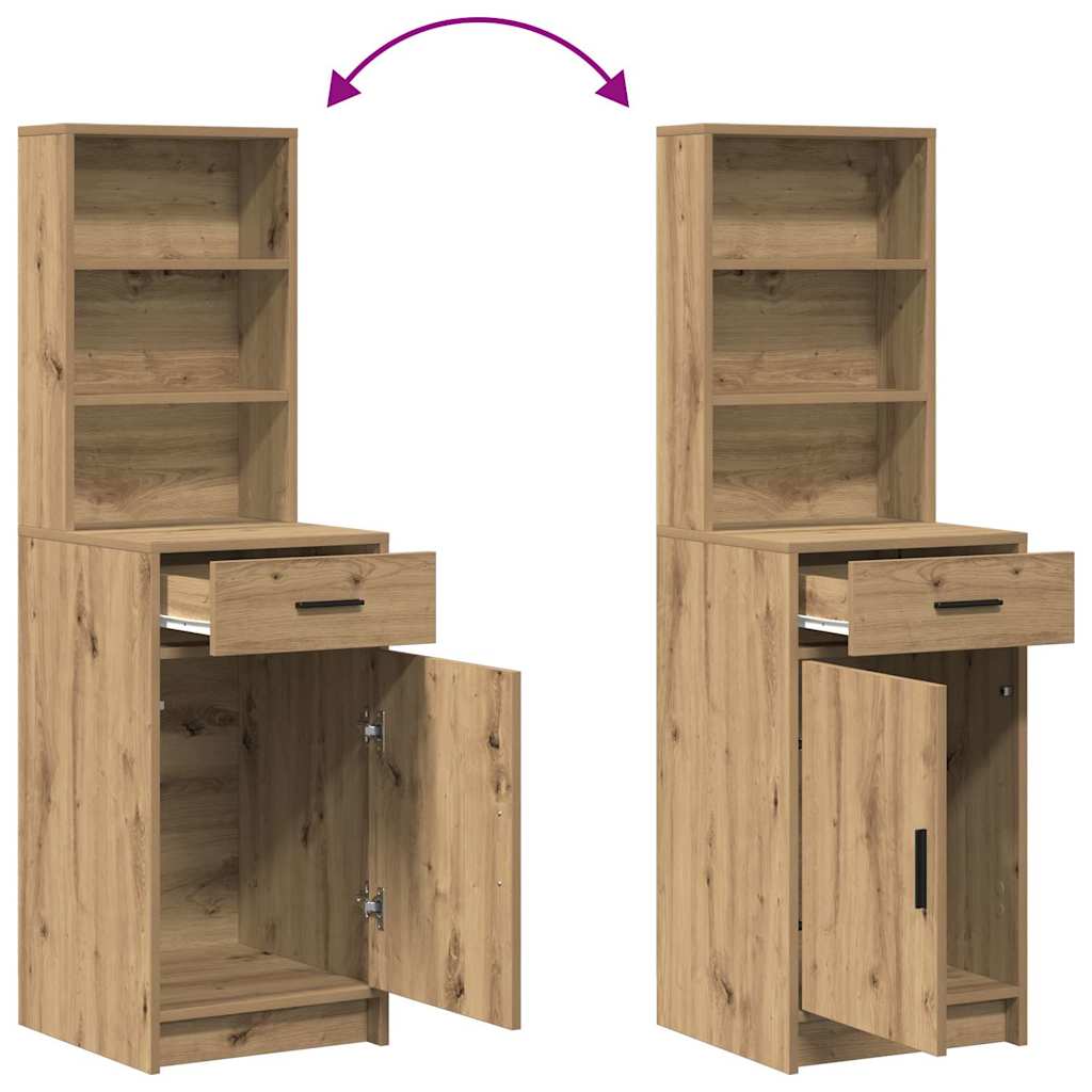 Highboard Artisan Oak 41 x 40 x 135 εκ Επεξεργασμένο ξύλο