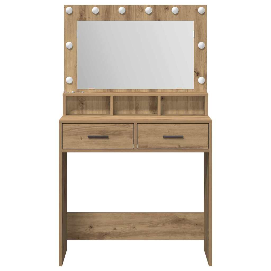 Τραπέζι περιποίησης με συρτάρι Artisan Oak 79 x 41 x 135 εκ. - Pakobazaar