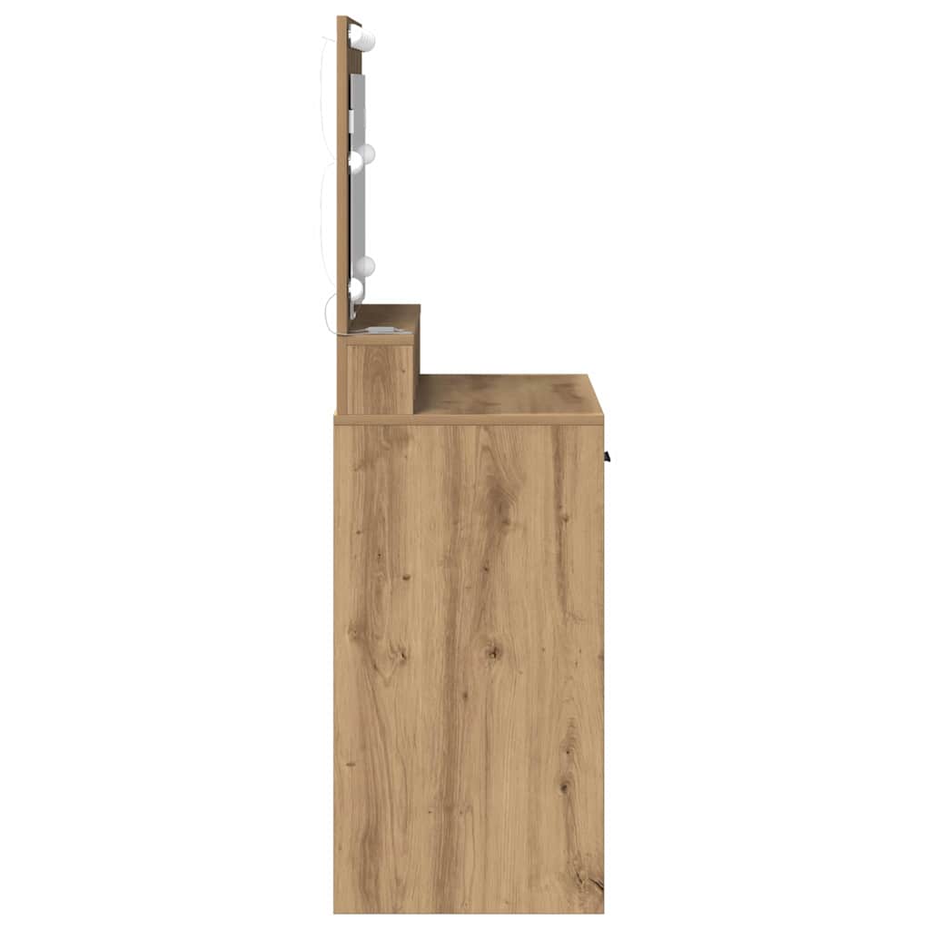 Τραπέζι περιποίησης με συρτάρι Artisan Oak 79 x 41 x 135 εκ. - Pakobazaar
