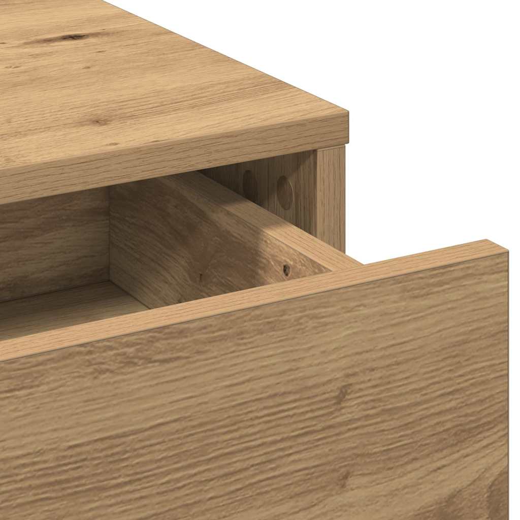 Τραπέζι περιποίησης με συρτάρι Artisan Oak 50 x 41 x 135 εκ - Pakobazaar