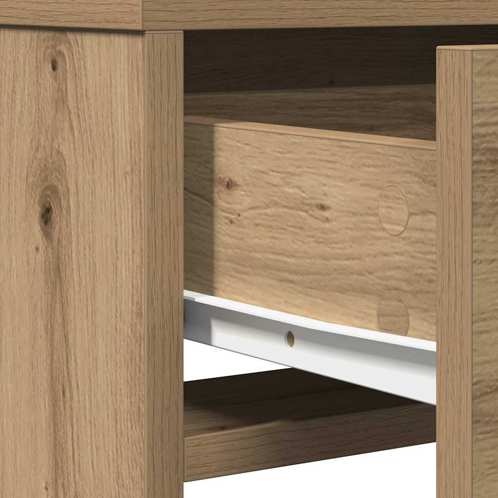 Τραπέζι περιποίησης με συρτάρι Artisan Oak 50 x 41 x 135 εκ - Pakobazaar