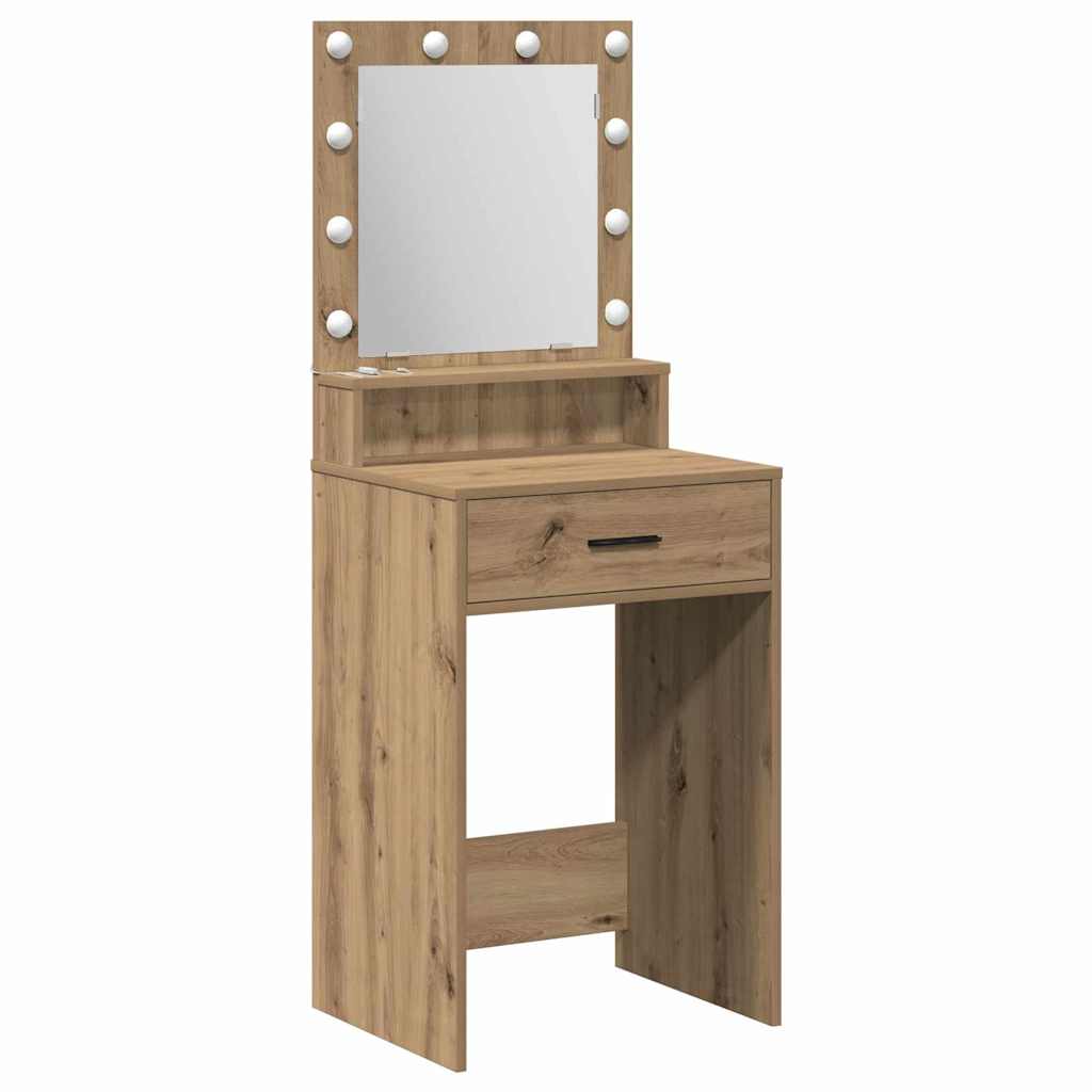 Τραπέζι περιποίησης με συρτάρι Artisan Oak 50 x 41 x 135 εκ - Pakobazaar