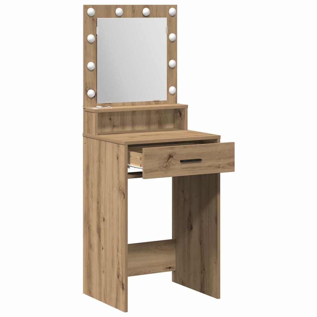 Τραπέζι περιποίησης με συρτάρι Artisan Oak 50 x 41 x 135 εκ - Pakobazaar
