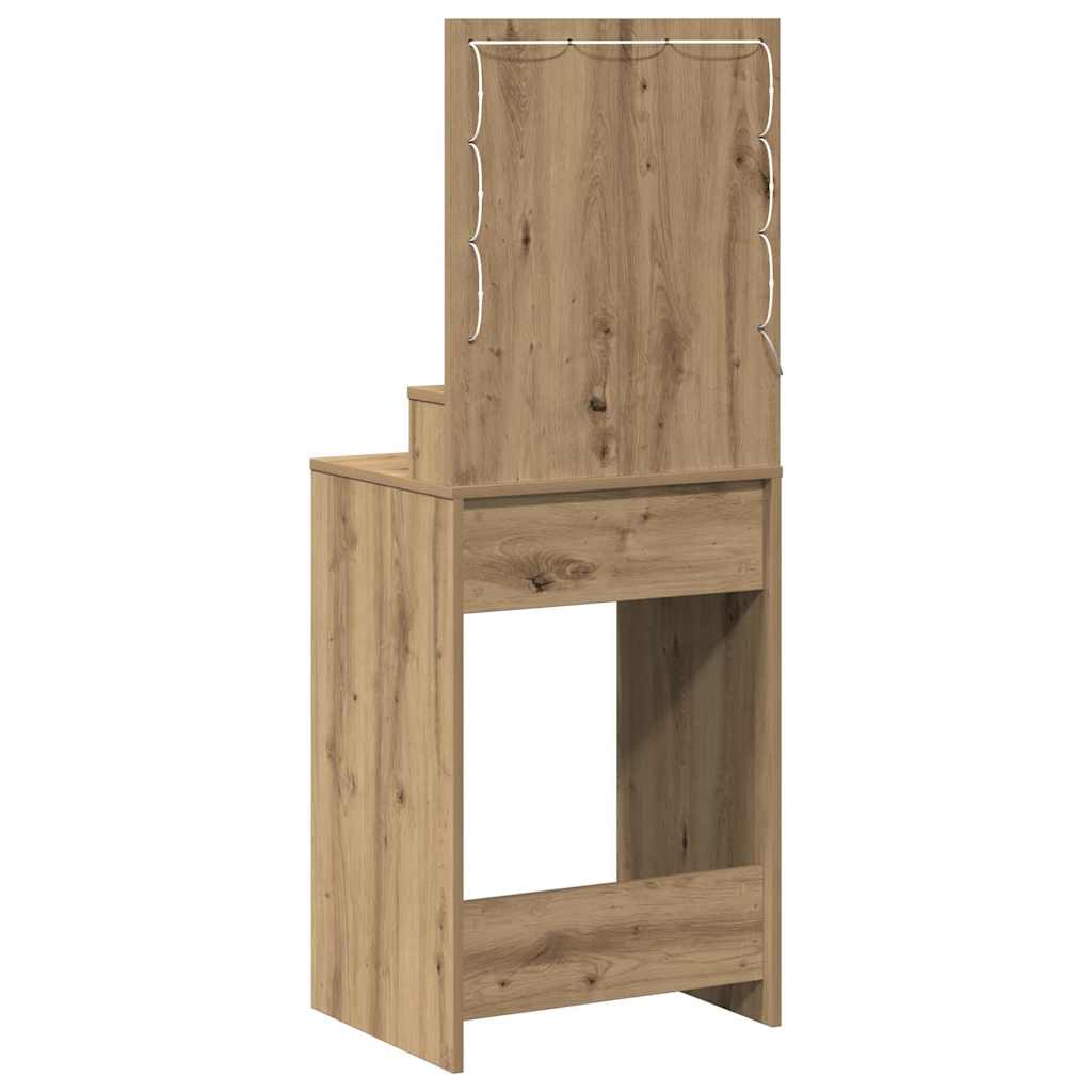 Τραπέζι περιποίησης με συρτάρι Artisan Oak 50 x 41 x 135 εκ - Pakobazaar
