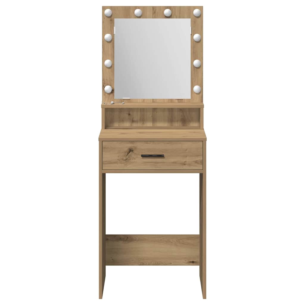 Τραπέζι περιποίησης με συρτάρι Artisan Oak 50 x 41 x 135 εκ - Pakobazaar
