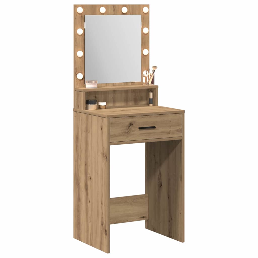 Τραπέζι περιποίησης με συρτάρι Artisan Oak 50 x 41 x 135 εκ - Pakobazaar