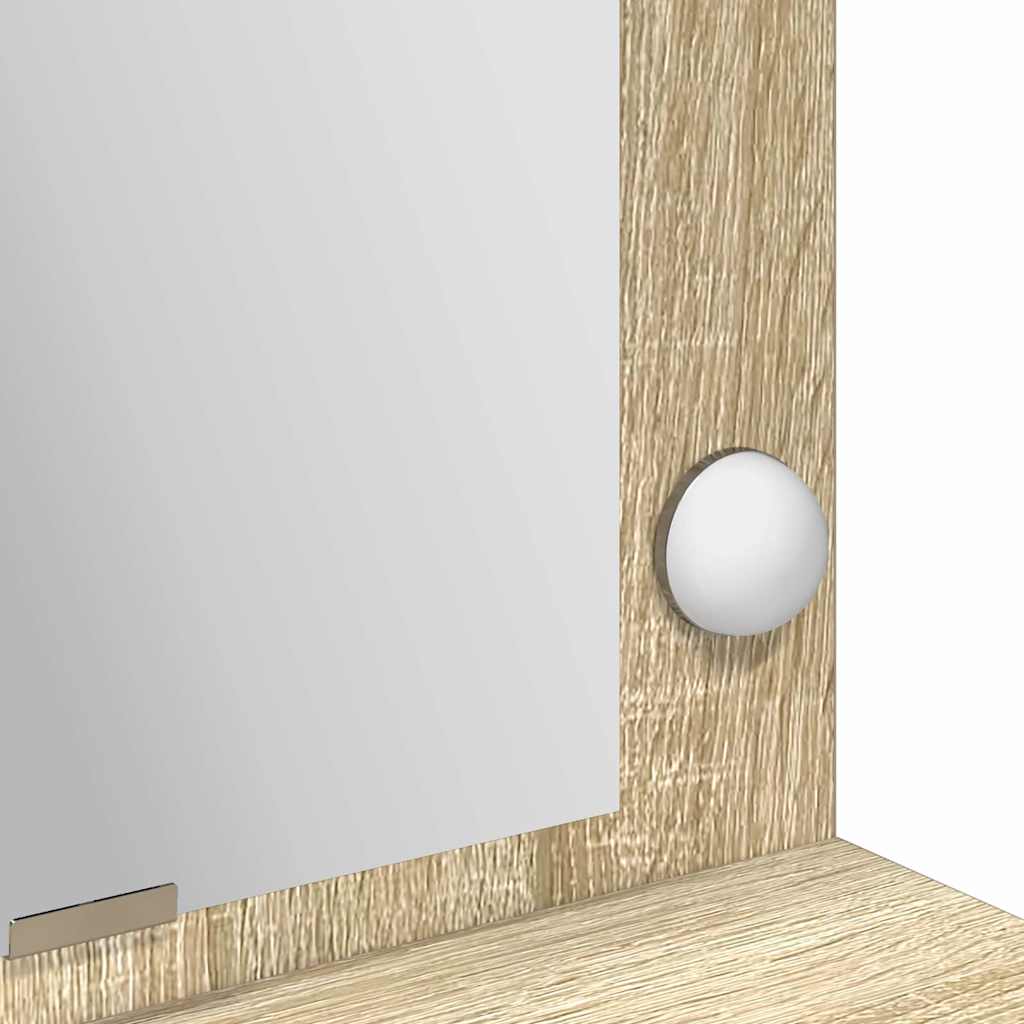 Τραπέζι περιποίησης με ράφι Δρύς Sonoma 100 x 41 x 135 εκ. - Pakobazaar