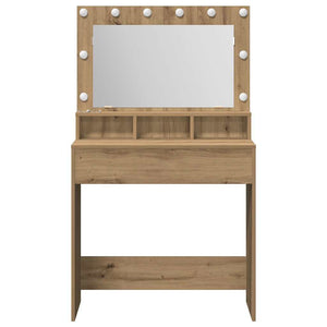 Τραπέζι περιποίησης με ράφι Artisan Oak 75,5 x 41 x 135 εκ. - Pakobazaar