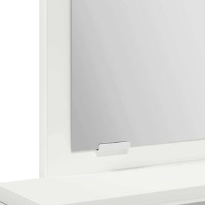 Τραπέζι περιποίησης Λευκό 50 x 41 x 140 εκ. Επεξεργασμένο ξύλο - Pakobazaar