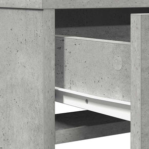 Τραπέζι περιποίησης Σκυρόδεμα Γκρι 50 x 41 x 140 εκ.