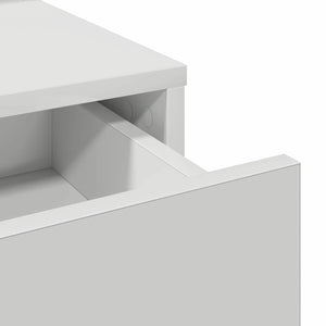Τραπέζι περιποίησης Λευκό 79 x 41 x 140 εκ. Επεξεργασμένο Ξύλο