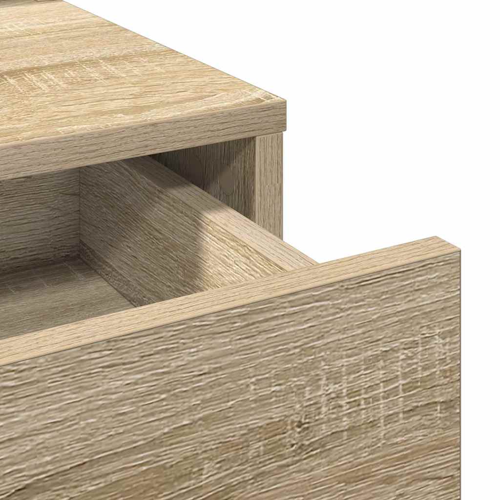 Τραπέζι περιποίησης με συρτάρι Δρύς Sonoma 79 x 41 x 140 εκ.