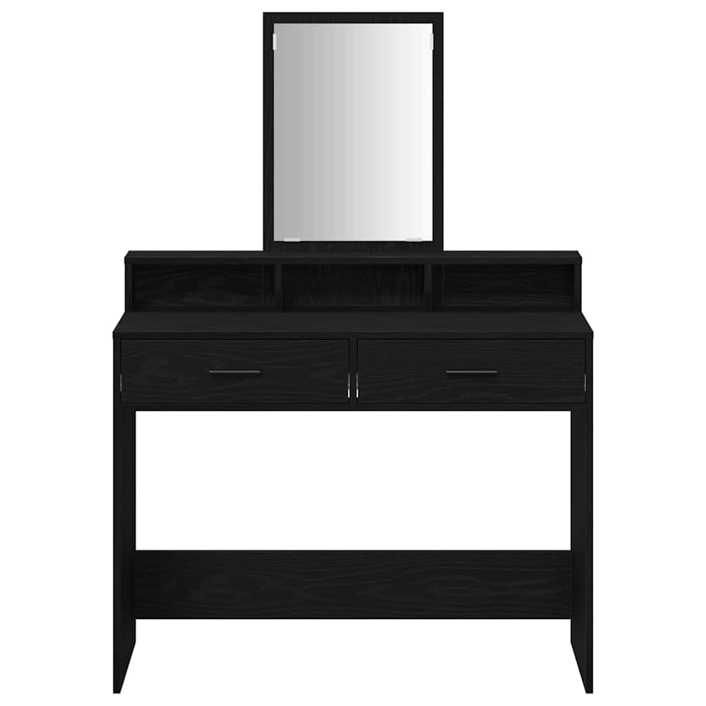 Τραπέζι περιποίησης με συρτάρι Μαύρη Οξυά 100 x 41 x 140 εκ.