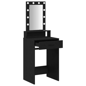 Τραπέζι περιποίησης Μαύρο 50 x 41 x 140 εκ. Επεξεργασμένο ξύλο - Pakobazaar