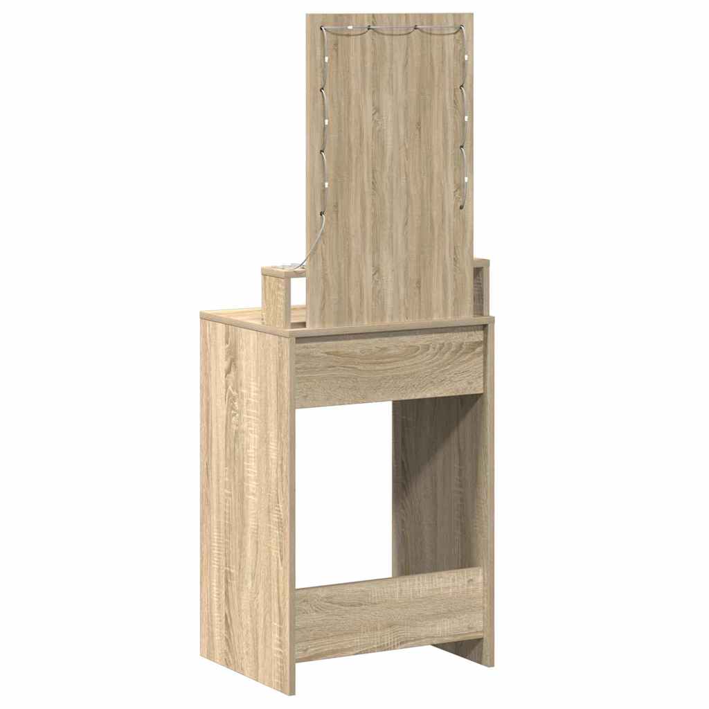 Τραπέζι περιποίησης Καφέ 50 x 41 x 140 εκ. Επεξεργασμένο ξύλο - Pakobazaar