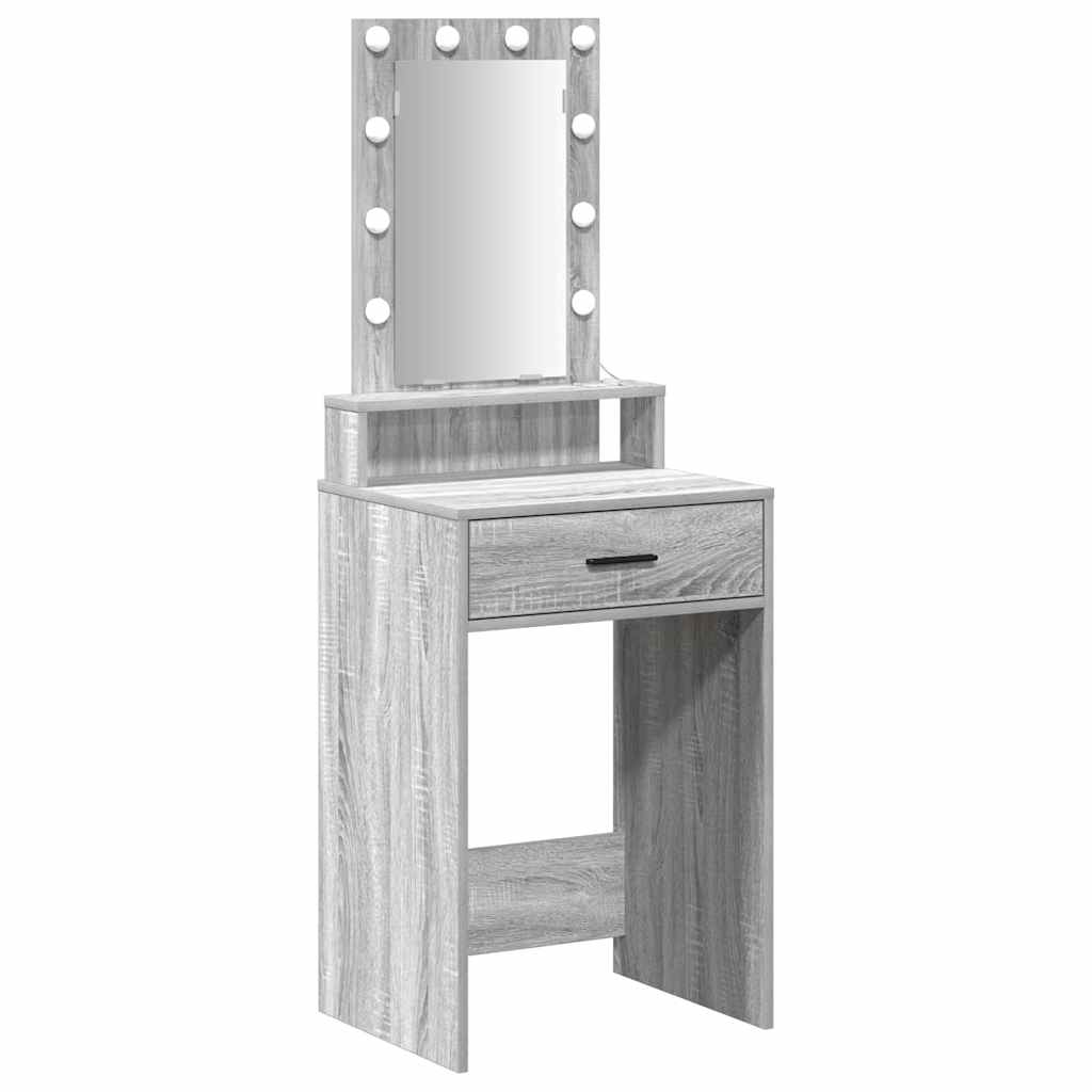 Τραπέζι περιποίησης Γκρι 50 x 41 x 140 εκ. Επεξεργασμένο ξύλο - Pakobazaar