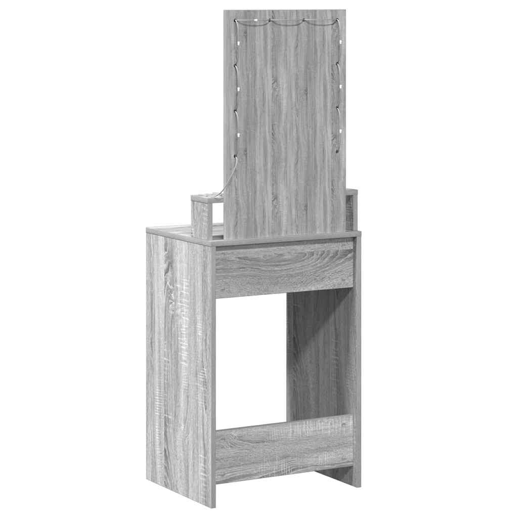 Τραπέζι περιποίησης Γκρι 50 x 41 x 140 εκ. Επεξεργασμένο ξύλο - Pakobazaar