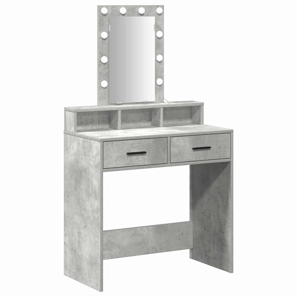 Τραπέζι περιποίησης Γκρι 79 x 41 x 140 εκ. Επεξεργασμένο ξύλο - Pakobazaar