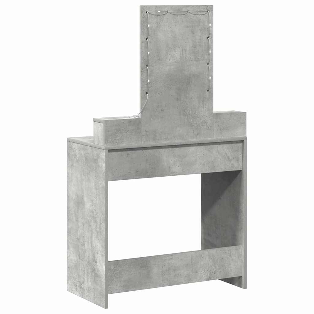 Τραπέζι περιποίησης Γκρι 79 x 41 x 140 εκ. Επεξεργασμένο ξύλο - Pakobazaar
