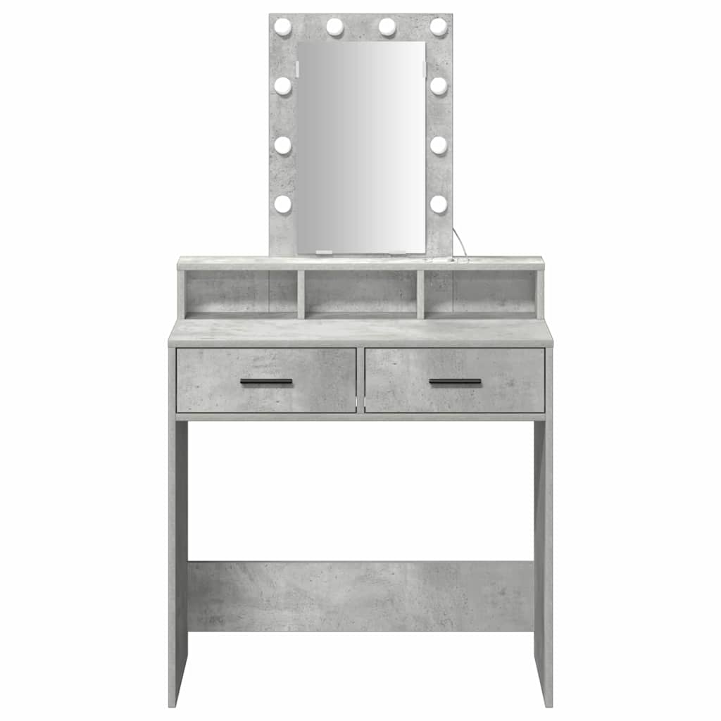 Τραπέζι περιποίησης Γκρι 79 x 41 x 140 εκ. Επεξεργασμένο ξύλο - Pakobazaar