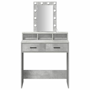 Τραπέζι περιποίησης Γκρι 79 x 41 x 140 εκ. Επεξεργασμένο ξύλο - Pakobazaar