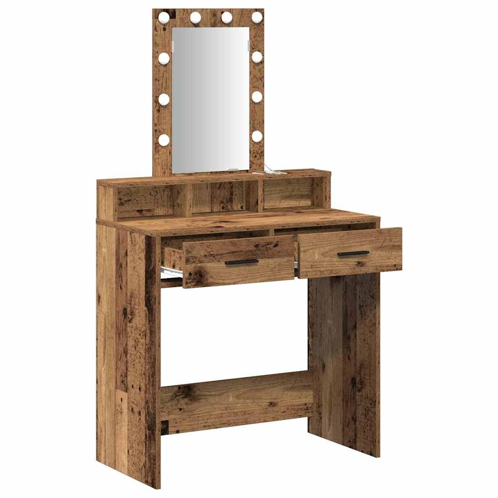 Τραπέζι περιποίησης Καφέ 79 x 41 x 140 εκ. Επεξεργασμένο ξύλο - Pakobazaar