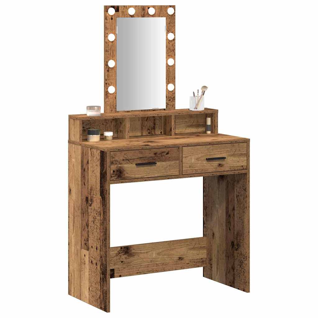Τραπέζι περιποίησης Καφέ 79 x 41 x 140 εκ. Επεξεργασμένο ξύλο - Pakobazaar