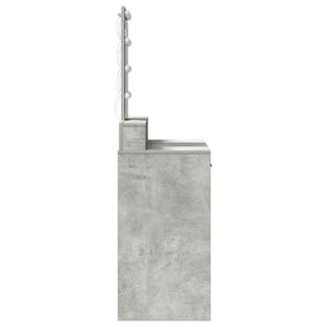 Τραπέζι περιποίησης Γκρι 100 x 41 x 140 εκ. Επεξεργασμένο ξύλο - Pakobazaar