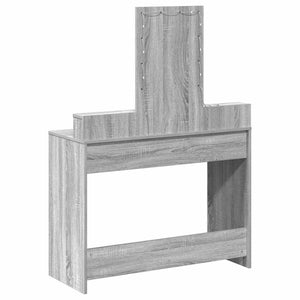 Τραπέζι περιποίησης Γκρι 100 x 41 x 140 εκ. Επεξεργασμένο ξύλο - Pakobazaar