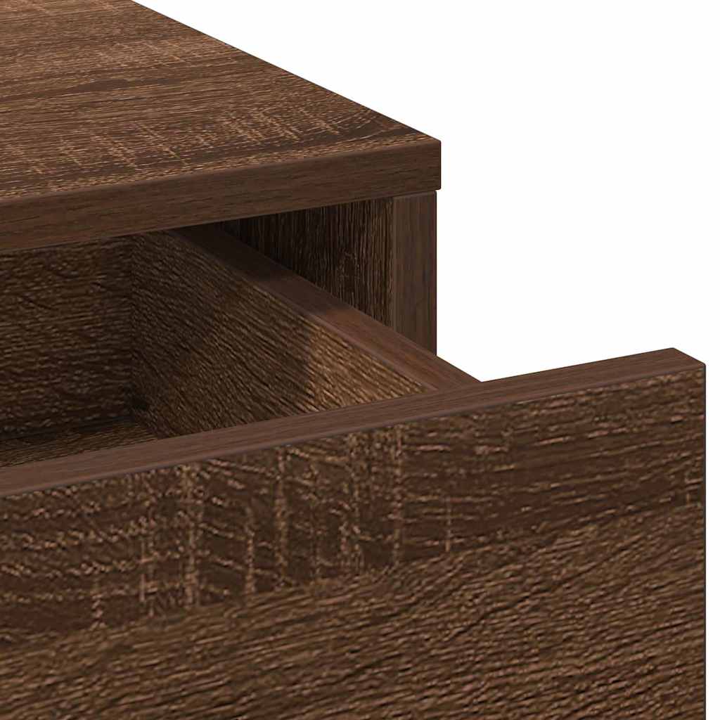 Τραπέζι περιποίησης Καφέ 100 x 41 x 140 εκ. Επεξεργασμένο ξύλο - Pakobazaar