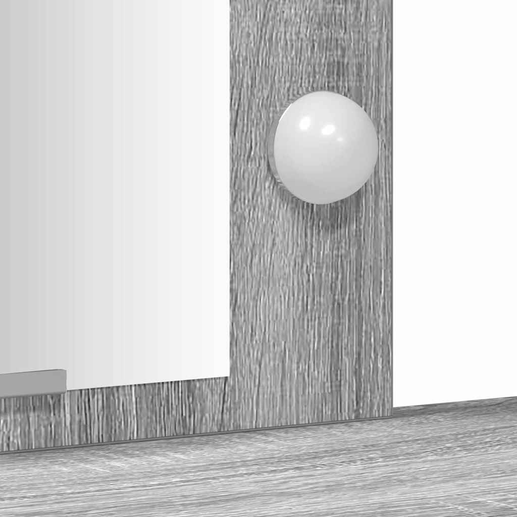 Τραπέζι περιποίησης Γκρι 102 x 33 x 135 εκ Επεξεργασμένο ξύλο - Pakobazaar